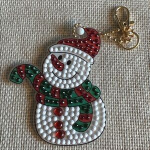 Snowman Ornament/ Key Holder